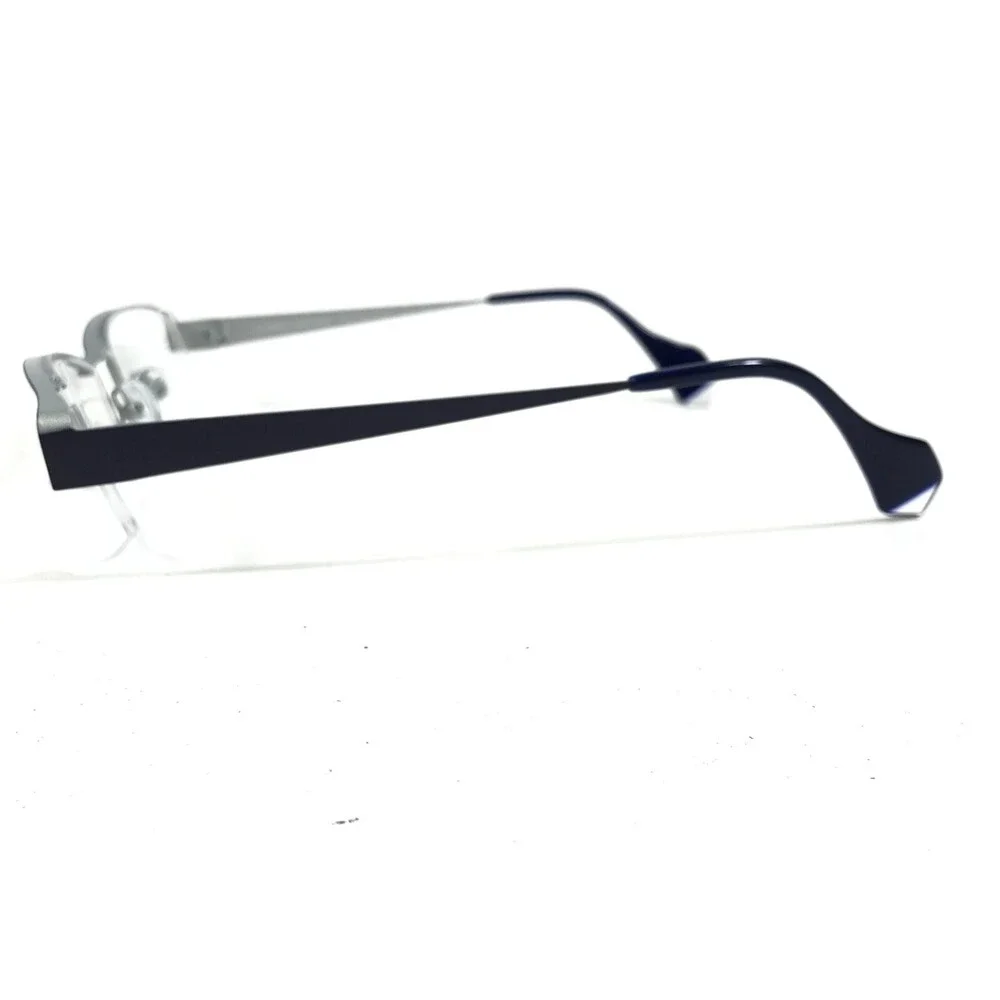Iyoko-Inyake Eyeglasses Frames IY574 Col.195 Grey Purple Rectangular 51-19-140